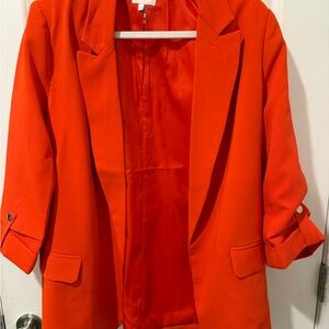 Entro Vibrant Orange Blazer